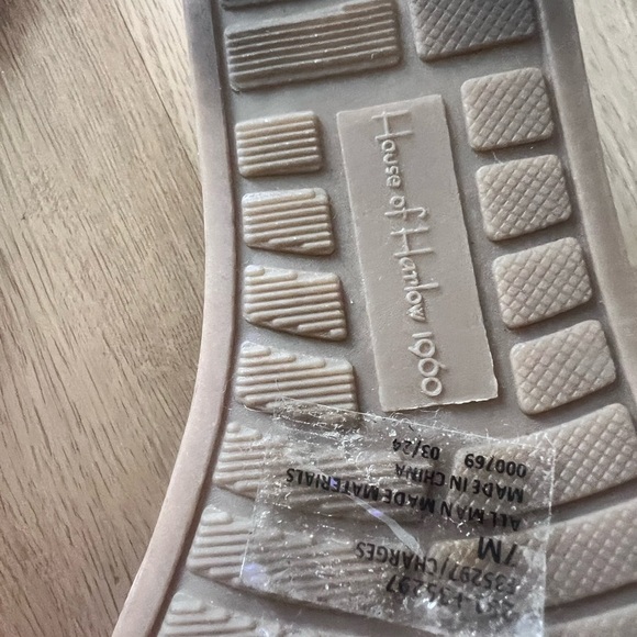 Brown Woven Wedge Sandals Size 7 - Picture 5 of 5